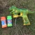 Import Funny kids electric light up transparent animal blaster shooter toy dinosaur bubble gun for boys from China