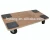 Import furniture dolly tool cart TC0500 with carpet,Drum Dolly Cart,wooden wagon cart , wooden mover with four caster wheels daily use from China