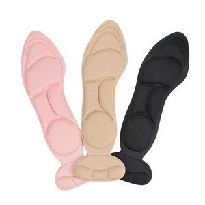 FY insoles with breathable non - slip massage heel pad Insole Pad Inserts Heel Post Back Breathable Anti-slip for High Heel Shoe