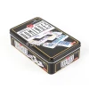 Gambling Game Set Tin Box Melamine Domino
