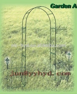 Garden Arch with solar light