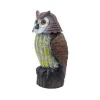 Garden motion sensor scarecrow conventional plastic owl home decoration