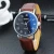 Import Geneva Cheap Price Promotion Couple Blue Light Rome Digital PU leather Watches Men from China