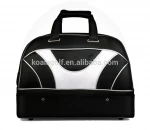 Genuine Leather Golf Bag with shoe compartment
