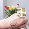 GF New Design Small Temporary Waterproof Gold Foil Kids Tattoo Sticker