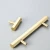 Import Gold Hardware Furniture Copper Drawer Bar Pulls Cupboard Bathroom Door Handles Pulls from China
