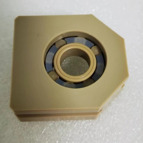 good price high temperature peek engineering plastic parts special-shaped roller bearing from manufacturer