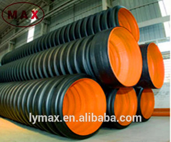 Good Quality 700mm HDPE Double Wall Corrugated Drainage Pipe Price