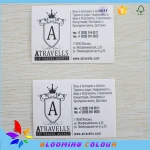 Good quality durable digital printing round packaging sticker label design