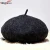 Import Good quality fancy classic warm solid color wholesale custom wool berets from China