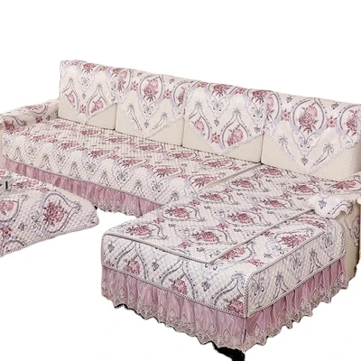 Good quality new pattern sofa corner cover cute elastic sofa cover for living room