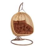 Good Quality Pe Rattan Modern Patio Swings Outdoor Furniture Patio Swing Chair Hanging Egg