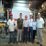 Grade tissue paper production line toliet paper making machine