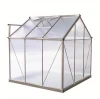 Greenhouse with window conservatory Flower garden warm greenhouse Flower cultivation warm greenhouse