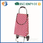 Grocery Foldable Shopping Trolley Cart with Wheels