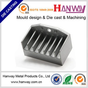 Guangdong manufacturer custom made motorcycle parts aluminum die casting motorcycle heat sink for ignition system