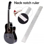 Guitar Neck Notched Straight Luthiers Tool Stainless Steel Repair Tool For Most Electric Guitars Wide Application New