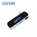 GXYKIT Fashionable promotional Bluetooth car fm transmitter with touch key design for mobile phone