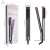 Import Hair salon flat iron 2 in 1 hair straightener comb fast heating titanium curling iron from China