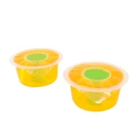 halal 115g  mixed flavor cute hot sales konjac pudding cup fruit jelly candy