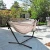 Import Hammock with stand Folding Camping Double Hammock Stand Outdoor Swing Bed Double Hammock Chair With Storage Carry Bag from China