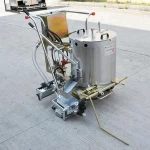 Hand push hot melt road marking machines