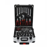 Handing Tool Hardware Kit 187 Pcs Aluminum case Tool Kit Suitcase Portable Hardware Combination Tool set