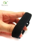 heavy duty elastic webbing nylon straps with buckle hook and loop adjustable straps
