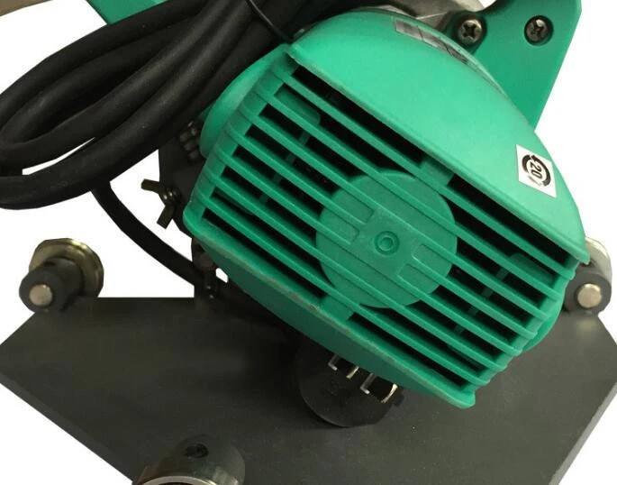 Heavy Duty Electric Automatically Vinyl Floor Following Power Groover with Dust Shroud and 12 Teeth Carbide Cutter