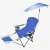 Import Heavy Duty Portable Folding 150kg Camping Chair Outdoor Beach Fishing Picnic Camp With umbrella SPF 50+ from China