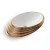 Import HEGII high quality plating copper gold color countertop oval ceramic washbasin bathroom sink luxury hand wash art basin from China