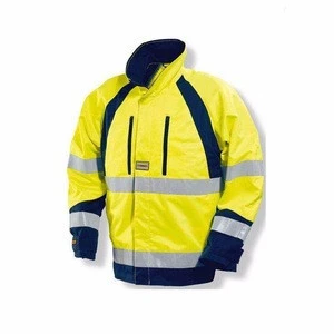 Hi vis reflective Jacket Safety Protective Clothing