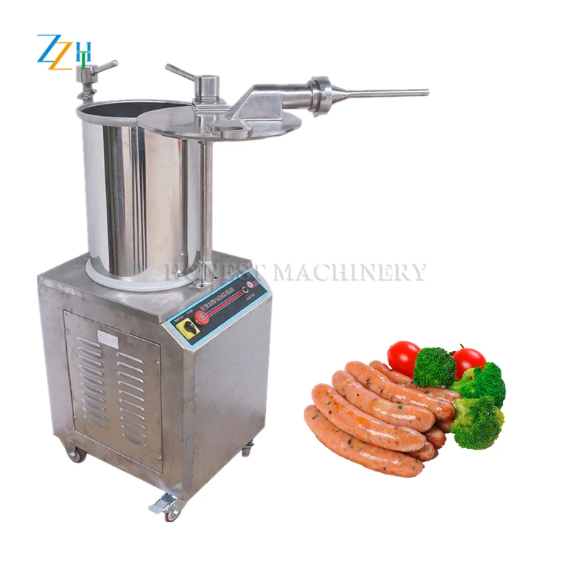 High Capacity Sausage Making Machine / Hydraulic Sausage Stuffer
