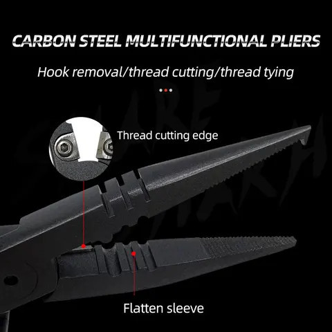 Fishing Pliers For Saltwater & Freshwater, With Line Curacao
