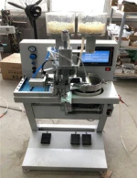 High efficiency automatic Multiple shapes pearl nail beads fixing machine /apparel textile machinery