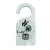 Import High glossy  blank Sublimation MDF do not disturb door hanger plate from China