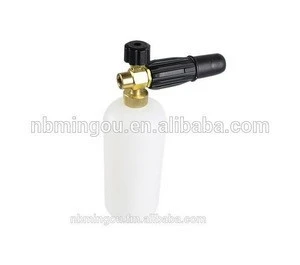High Pressure Car Care Foam Lance Wholesale Snow Foam Lance with 100% Brass Pipe Fittings inside with PA brand Filter Screen