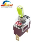 High Quality automatic reset Toggle Switch 2P E-TEN(C) JTELE brand 2 pin momentary rocker switches