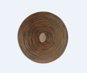 High quality best selling eco friendly spun bamboo round coaster mat from Vietnam