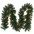 Import High quality christmas decoration supplies PVC rattan christmas garland with led lights from China