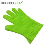 High quality factory customized wholesale Heat Resistant oven Smooth  clean silicone gloves