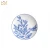 Import High quality fine bone china dinnerware, blue and white catering dinner plates from China