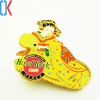High quality gold plated China souvenir custom metal crafts soft enamel lapel pin