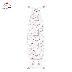 High quality heat resistant cotton fabric magic ironing board cover/pad manufacturer in China