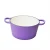 Import High quality HOT SALE TWO EARS  purple cookware vegetable oil cast iron dutch oven cookware set from China