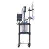 High quality Jacketed Glass Reactor 100 Liter for Biodiesel Processing