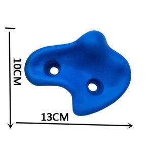 High quality kids playground rock assorted climbing holds stones outdoor indoor wall climb holds for kids
