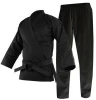 High Quality Martial Arts Karate Uniform Black - Jiu Jitsu Uniforms - Taekwondo Uniforms - MMA