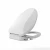 Import High quality modern home sanitary white round european soft close bathroom electric heated bidet smart toilet seat from China