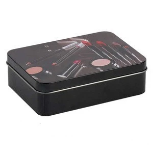 High Quality Multifunctional Square Tin Can With Jewelry Design Moistureproof Tinplate Box For Storage And Decoration